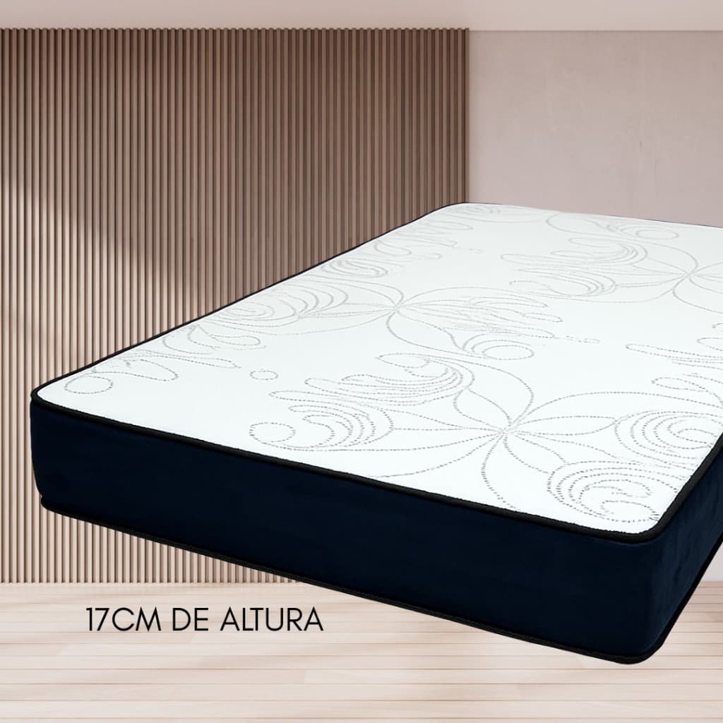 COLCHAO SOLTEIRO 1,87X0,88X014 D-33 UM LADO MACIO SUAVE OUTRO COM AGE MAIS FIRME,  BOM ATE 90 KLS