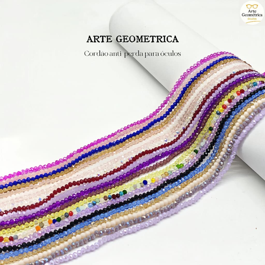 【Arte】Corrente anti-perda para óculos丨Corrente de cristal