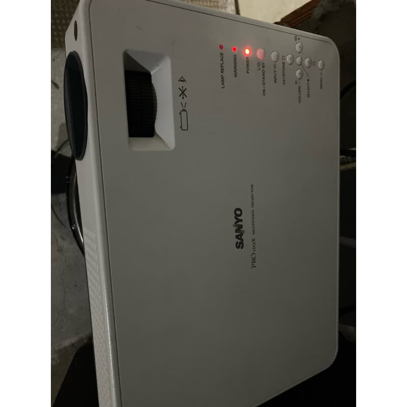 sanyo proxtrax multiverse projector com manual x1.2 zoom