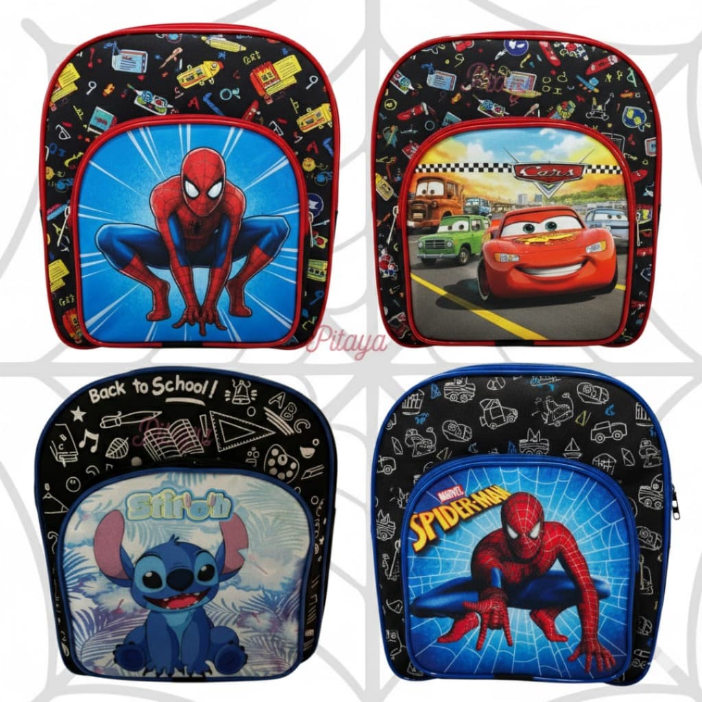 Mochila Bolsa Super Herois Mochelete para Meninos Escola Passeio e Creche Mochila Infantil