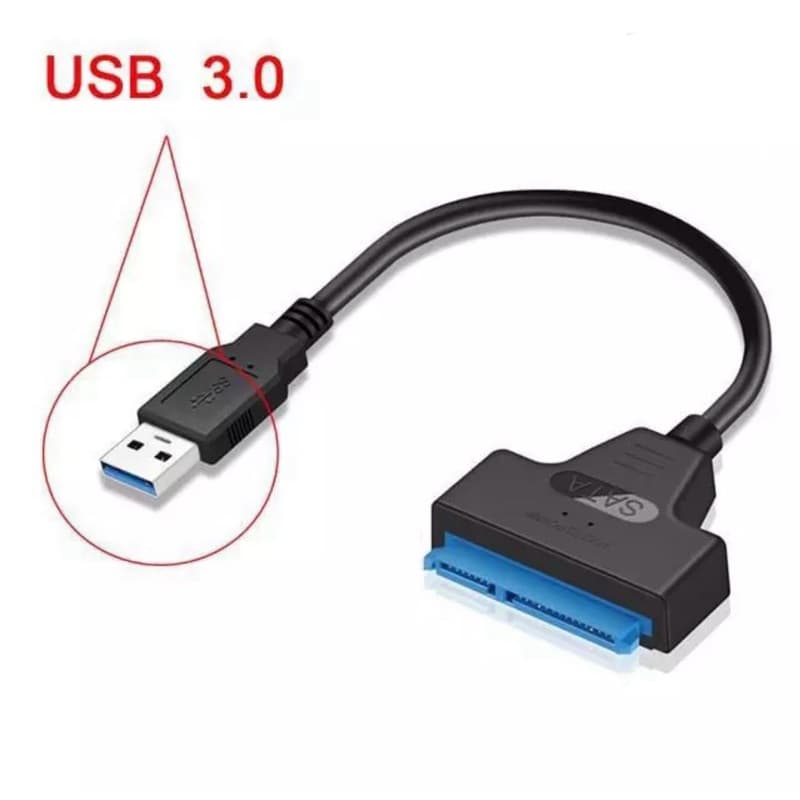 cabo sata USB 3.0 25cm com entrada de fonte 12v