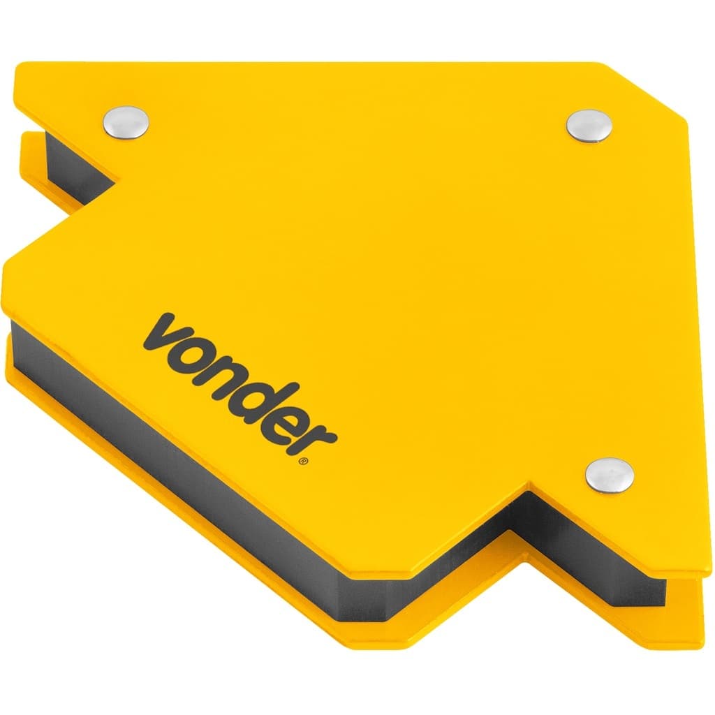 Esquadro Magnético 10kg Com Imã Solda Para Serralheiro Ângulo 45° 90° 135° Vonder