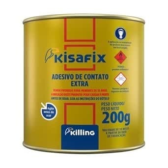 Adesivo Cola de Contato 200g - Kisafix