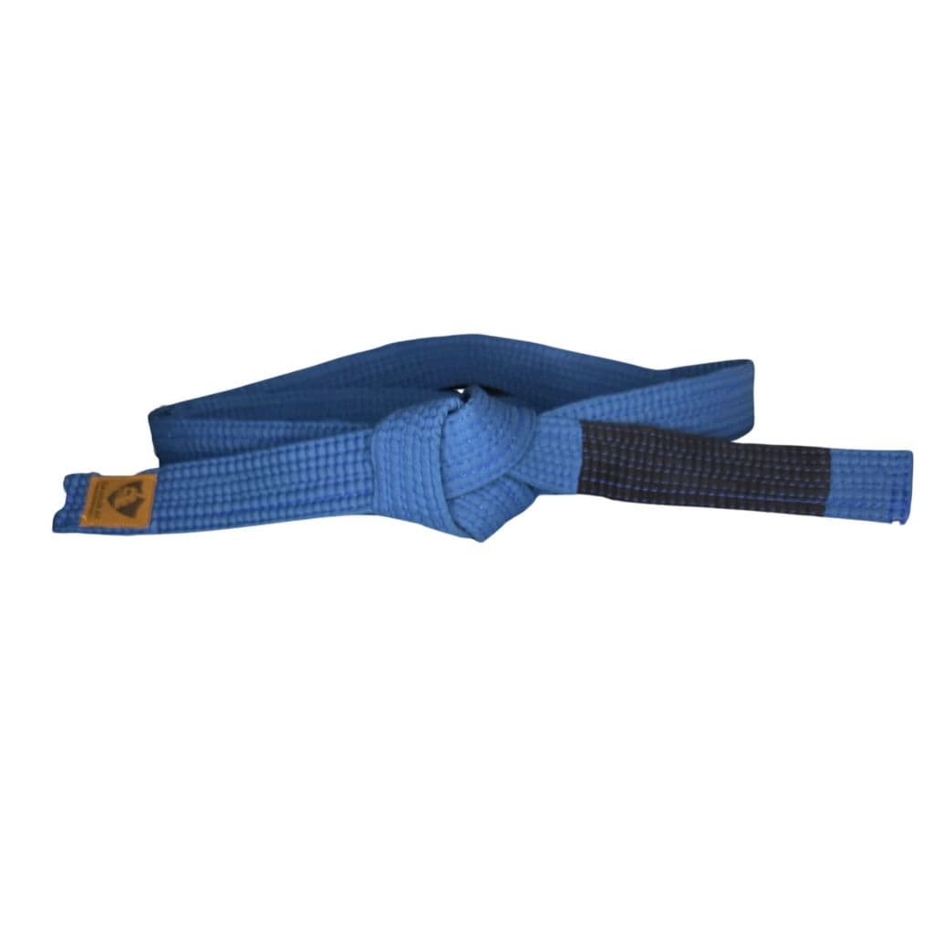 FAIXA AZUL COLORIDA GRADUACAO JIU JITSU