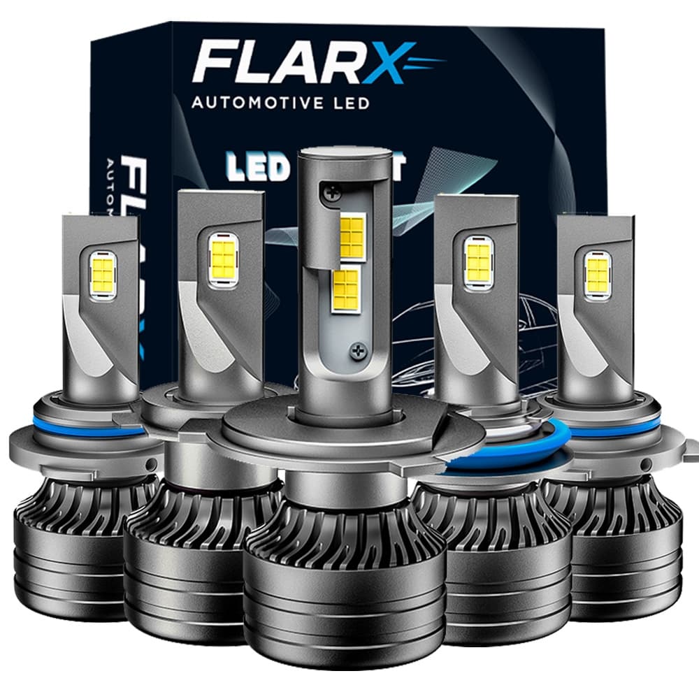 Par Ultra Led Lampada Farol de Carro H1 H3 H4 H7 H8 H11 9005 HB3 9006 HB4 H27 880 881 Alta ou Baixa