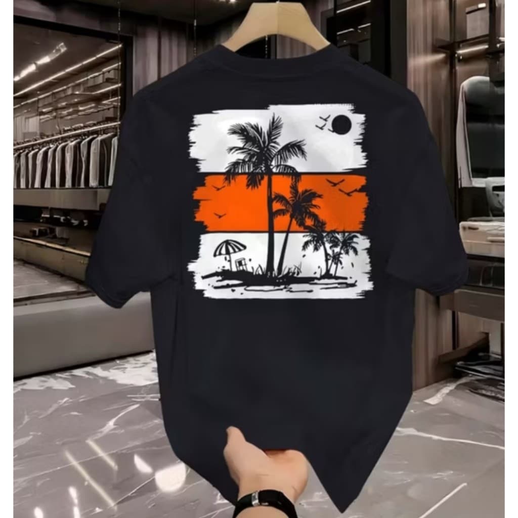 Camiseta  Camisa Verão Moda Praia Summer 100% Algodão Unissex