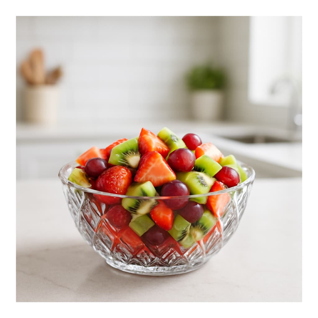 Bowl Tigela de Vidro King Pequeno 9,5cm x 4,5cm para Sobremesa, Molhos e Petiscos - Lyor / 1 Peça / Unitário
