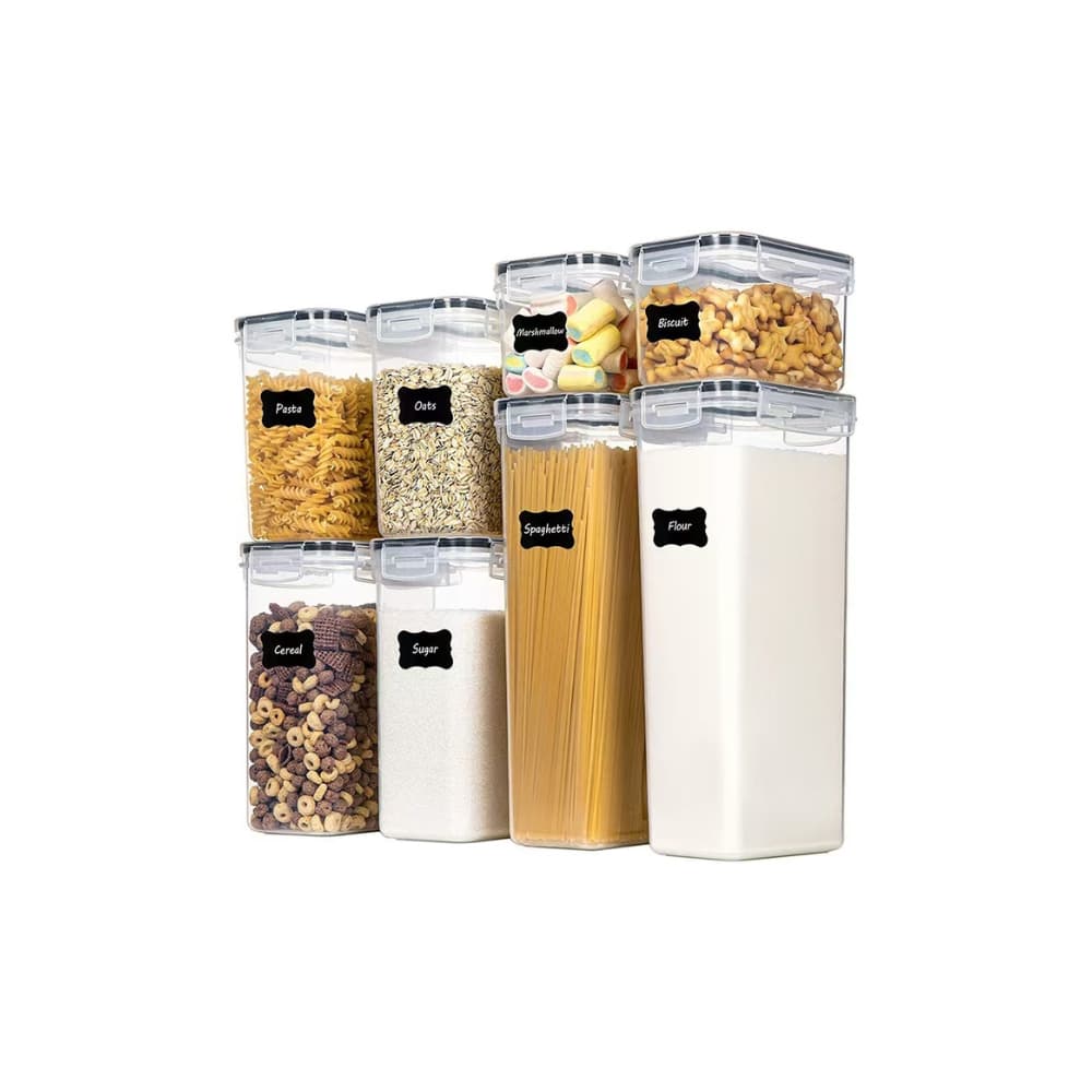 KIT POTE HERMETICOS MANTIMENTOS FORTE VEDAÇÃO PLASTICO PVC