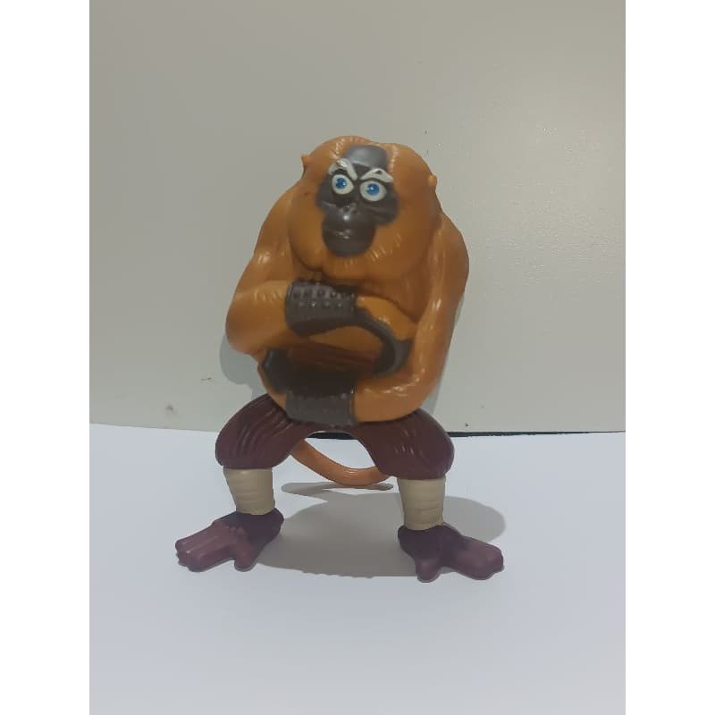 Boneco Mestre Macaco Kung Fu Panda 2 McDonalds 2011 leia a descrição