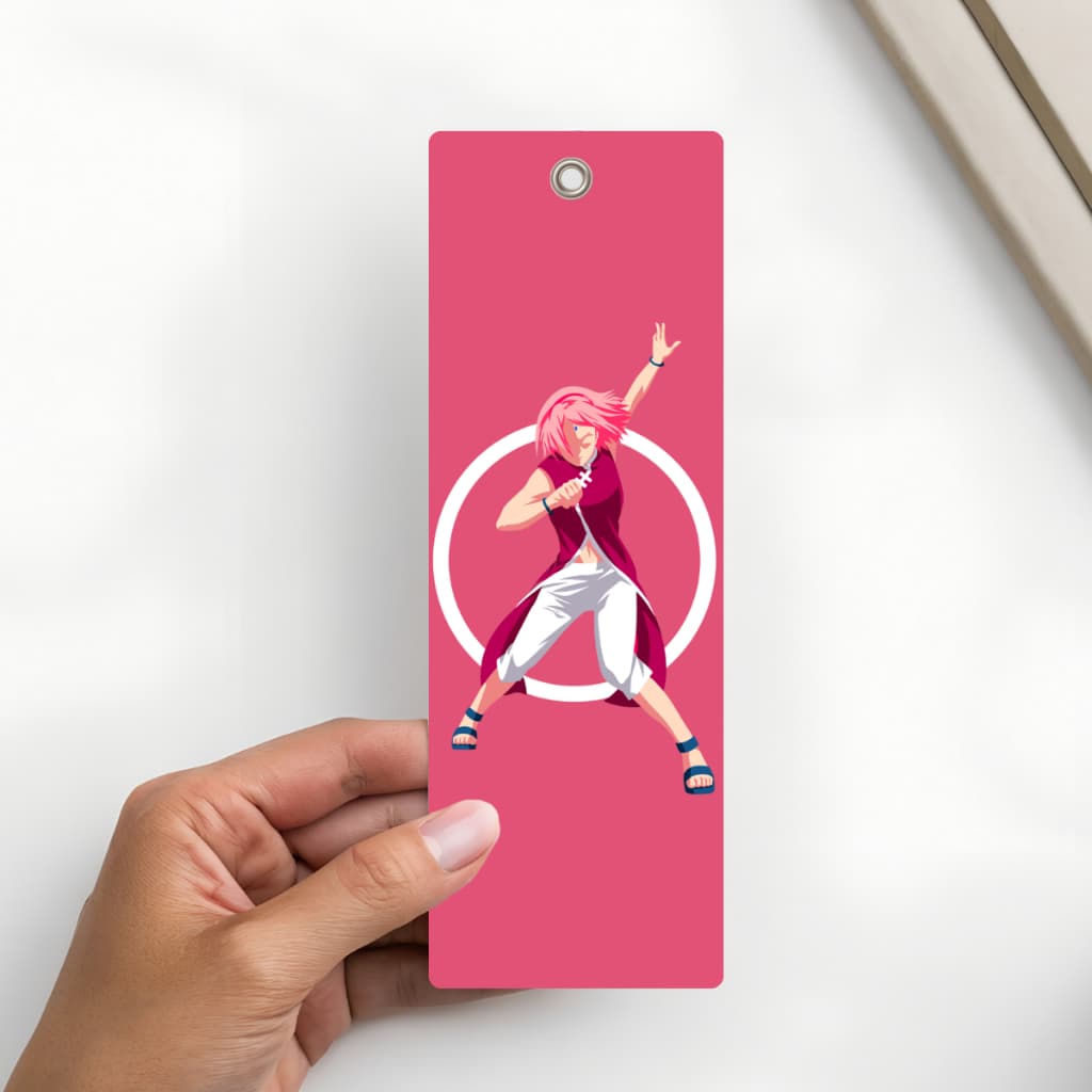 Marca Página  Frente E Verso personalizado plastificado - NARUTO