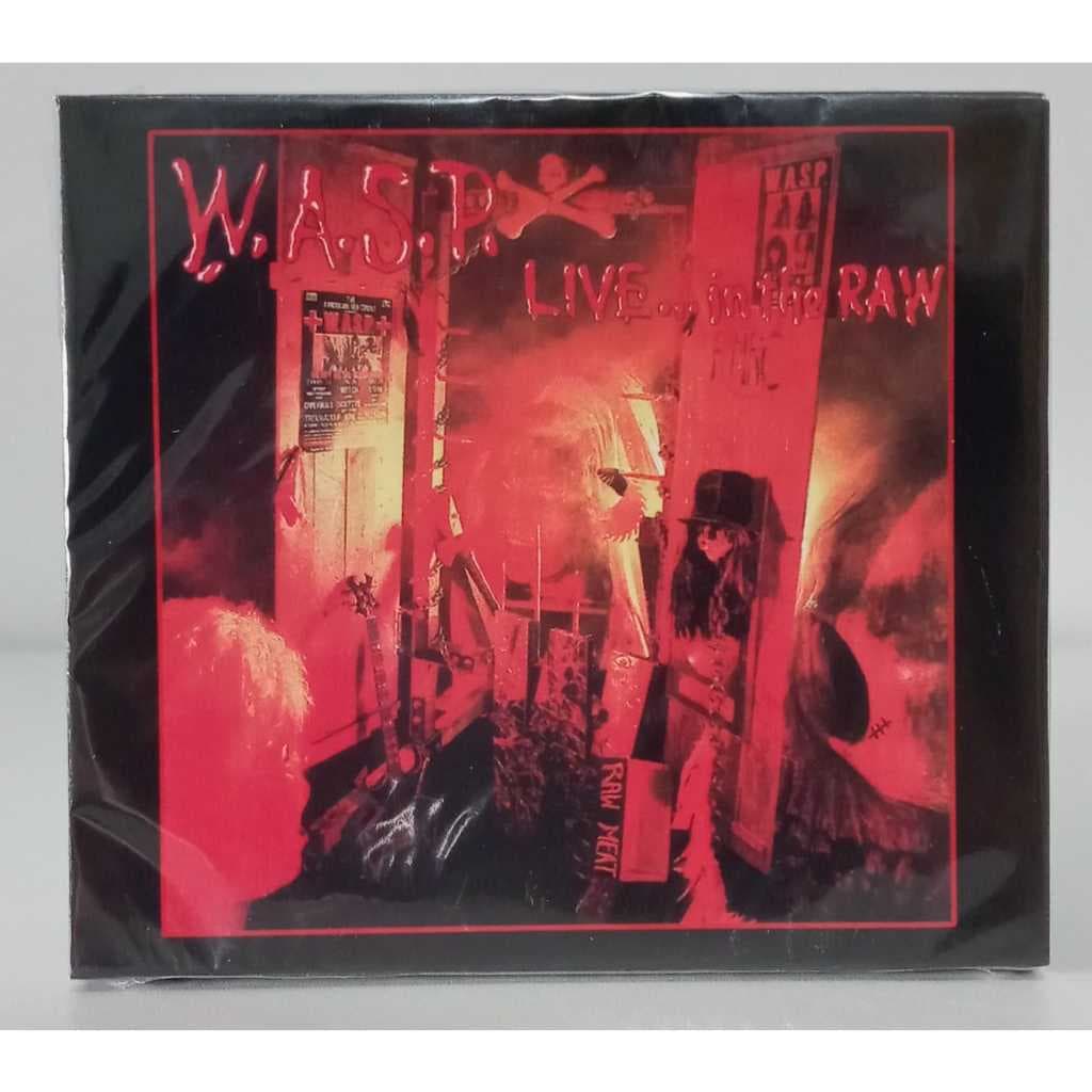CD Wasp - Live... In The Raw - Nacional Lacrado