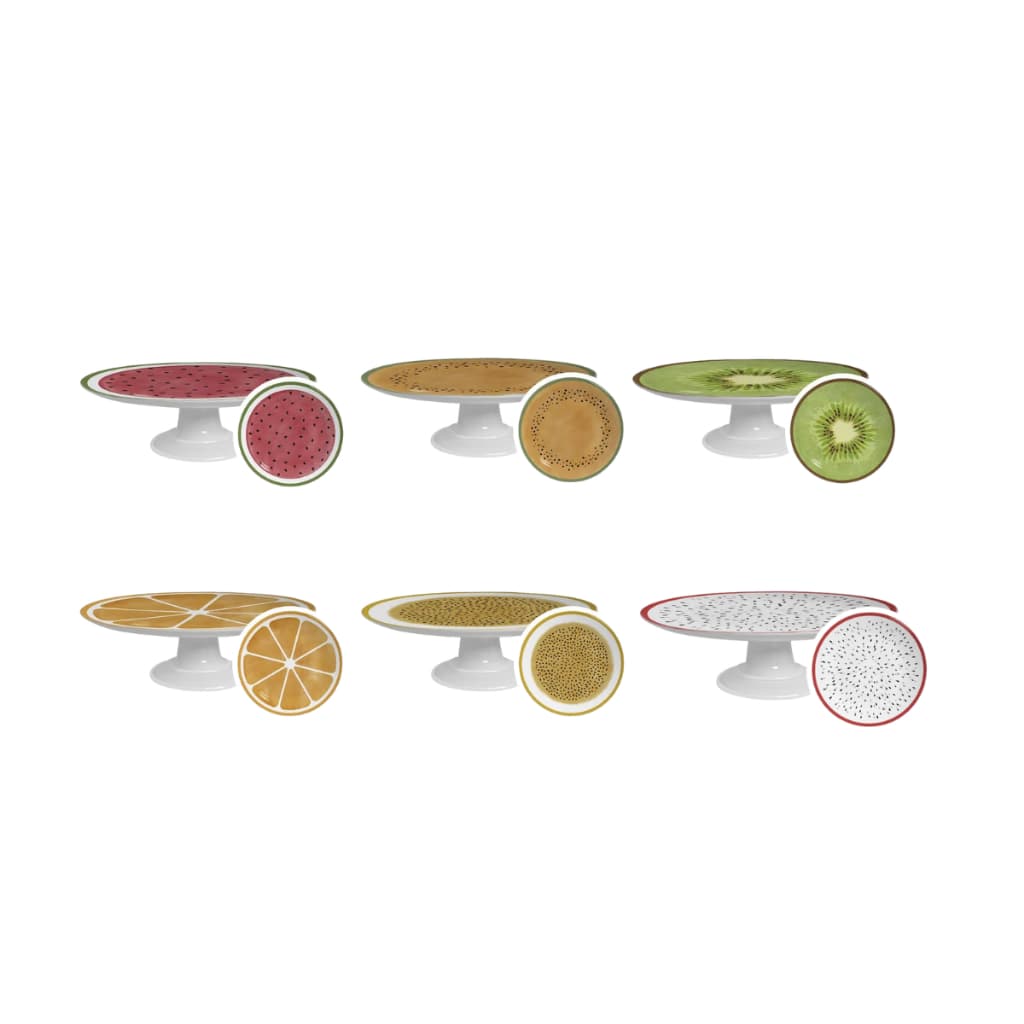 Boleira Frutas Bolo Suporte Para Bolo Com Pé 21cm Bolo