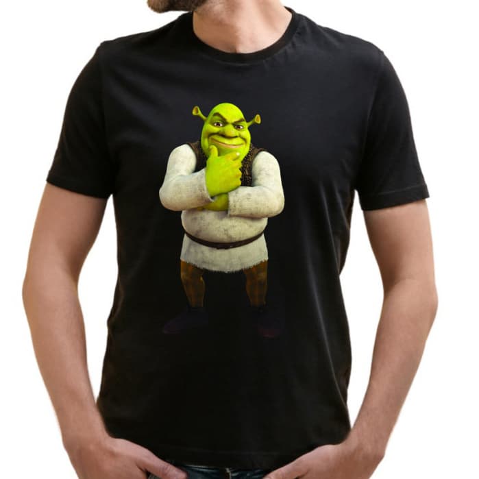 Camiseta camisa blusa shrek bolacha burro infantil  100% algodão