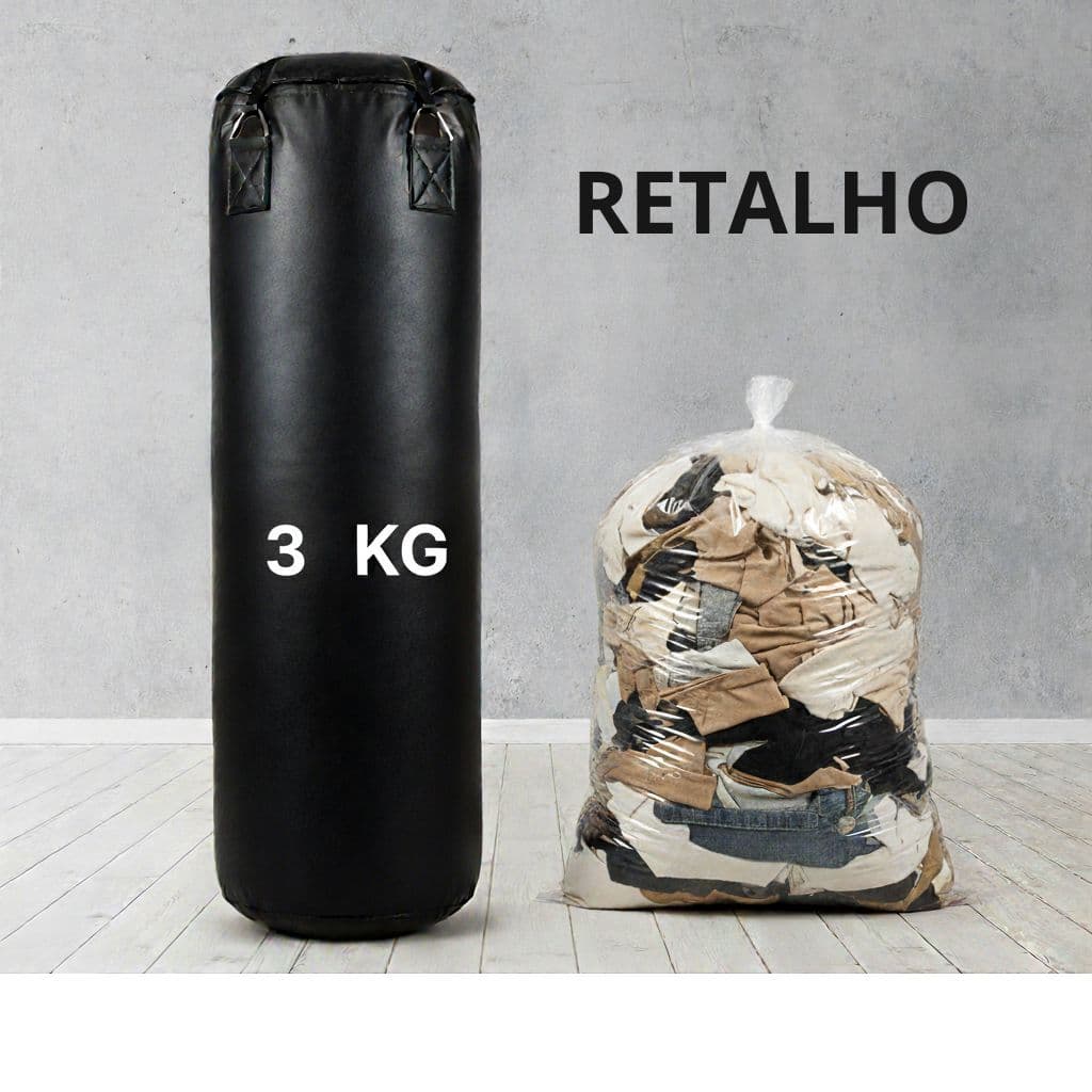 Retalho de Tecido Enchimento Saco de Pancada Almofada