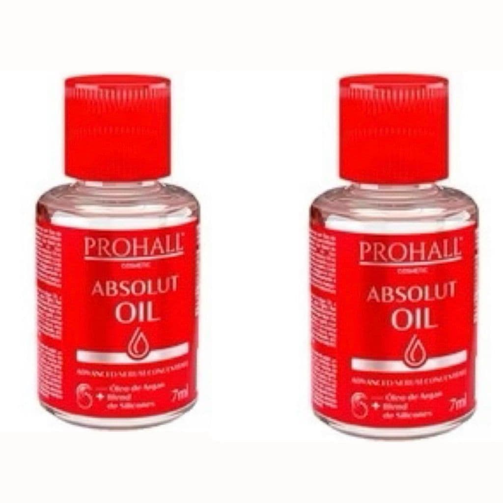 2 Unidades - Prohall Sérum Óleo Reparador de Pontas Concentrado 7ml