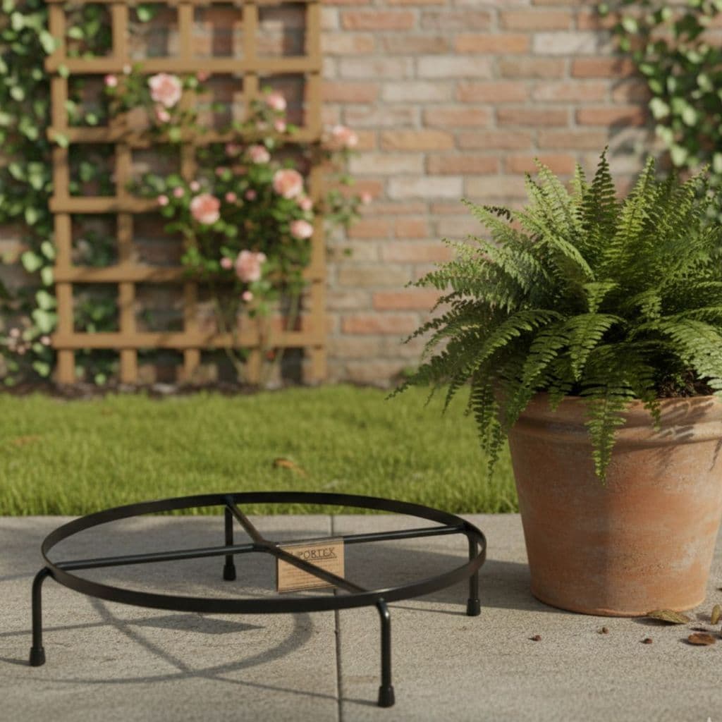 Suporte Vaso Flor Planta Jardinagem Ferro Decoração Rasteiro organiza e embeleza todo o seu jardim!