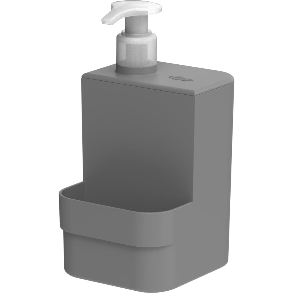 Dispenser Porta Detergente Com Porta Bucha 500ml Cozinha