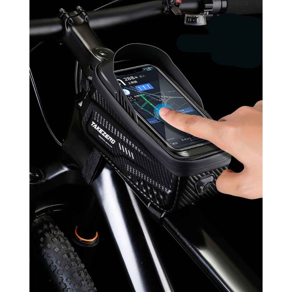 Bolsa para Bike/Bicicleta Suporte de Celular - Quadro - À Prova d'Água ,bolsa de bicicleta