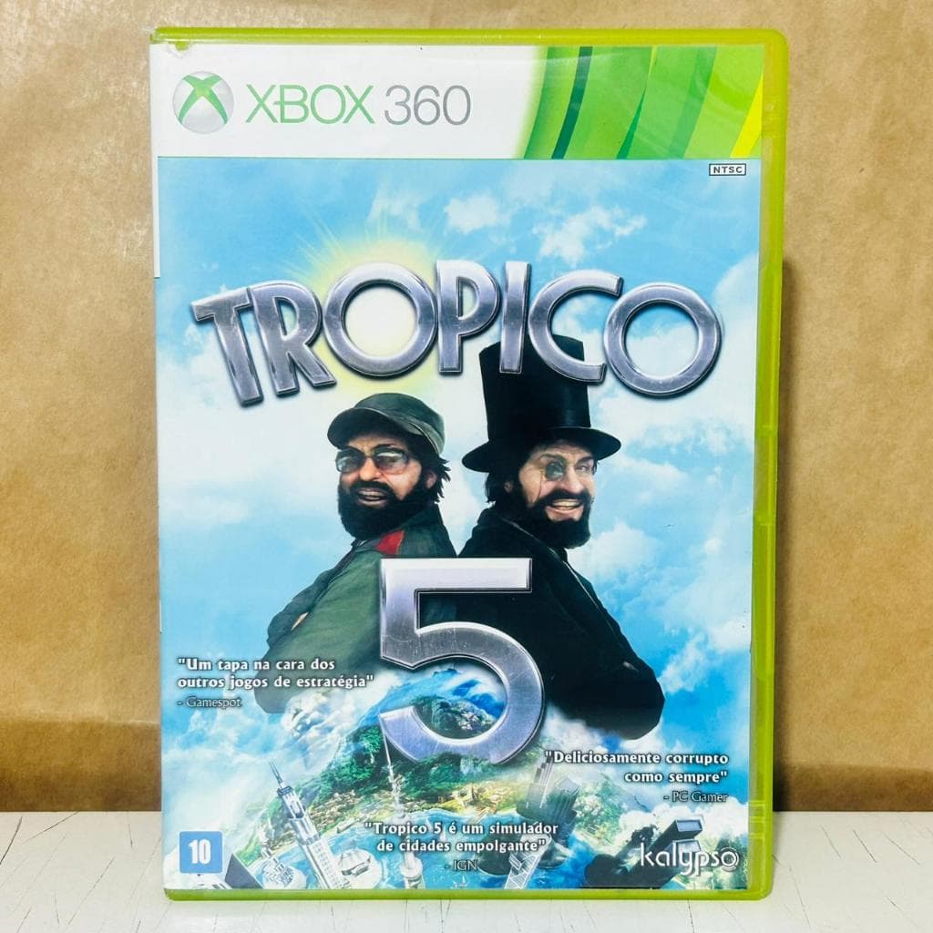 Tropico 5 Mídia Física Seminovo Original Xbox 360
