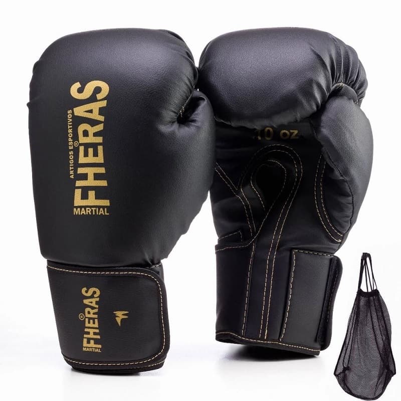 Luva de Boxe Pro Golden