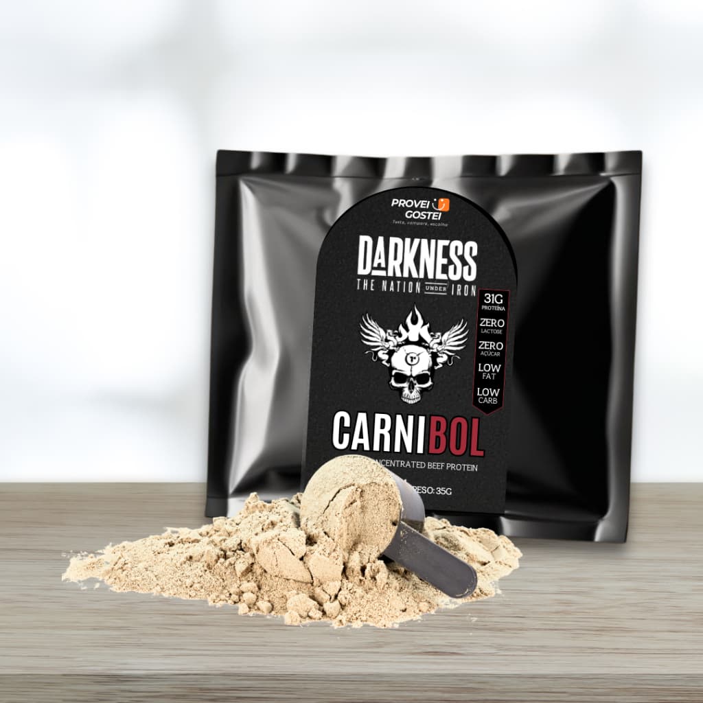 Beef Protein - Salted Caramel 35g – Sachê Individual – Zero Lactose