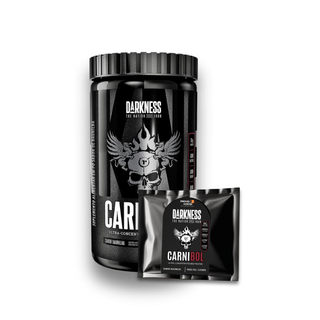 Carnibol Baunilha - Proteína da Carne - Darkness - Porcionado - 1 dose - 35g