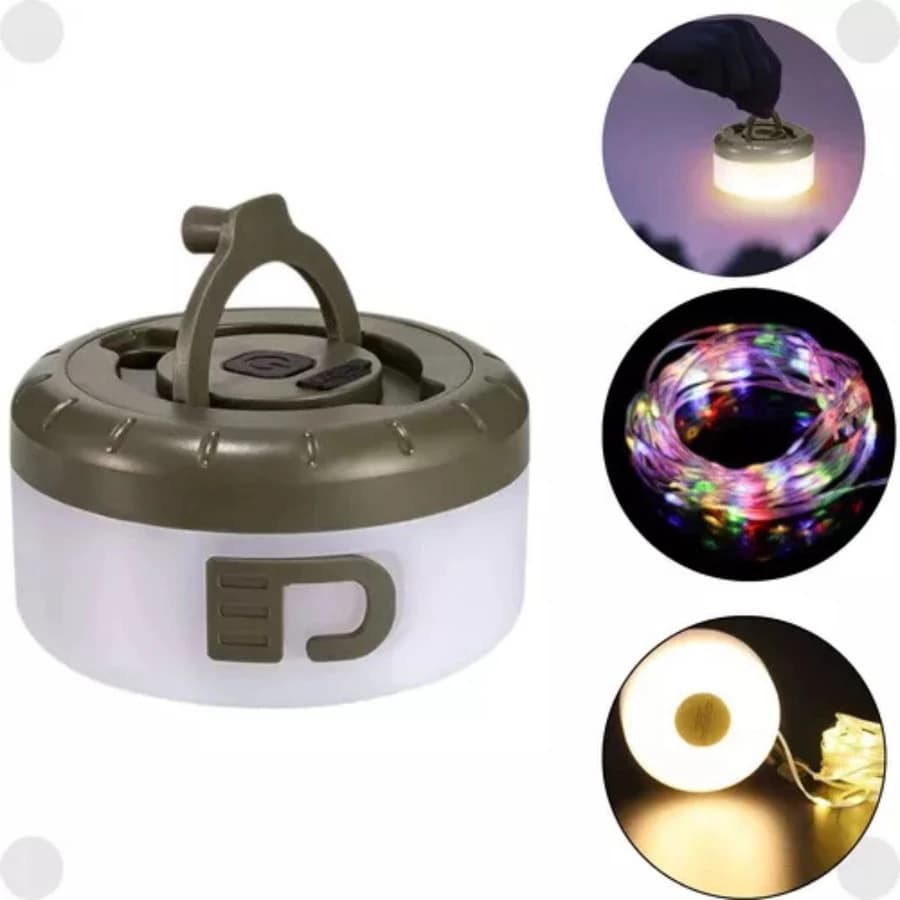 Luzes de Natal decorativas Pisca Cordão  8 metros 100 leds Luzes de acampamento ao ar livre
