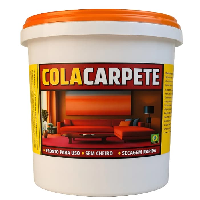 Cola Para Carpetes E Grama Sintética Base Água 1 Kg