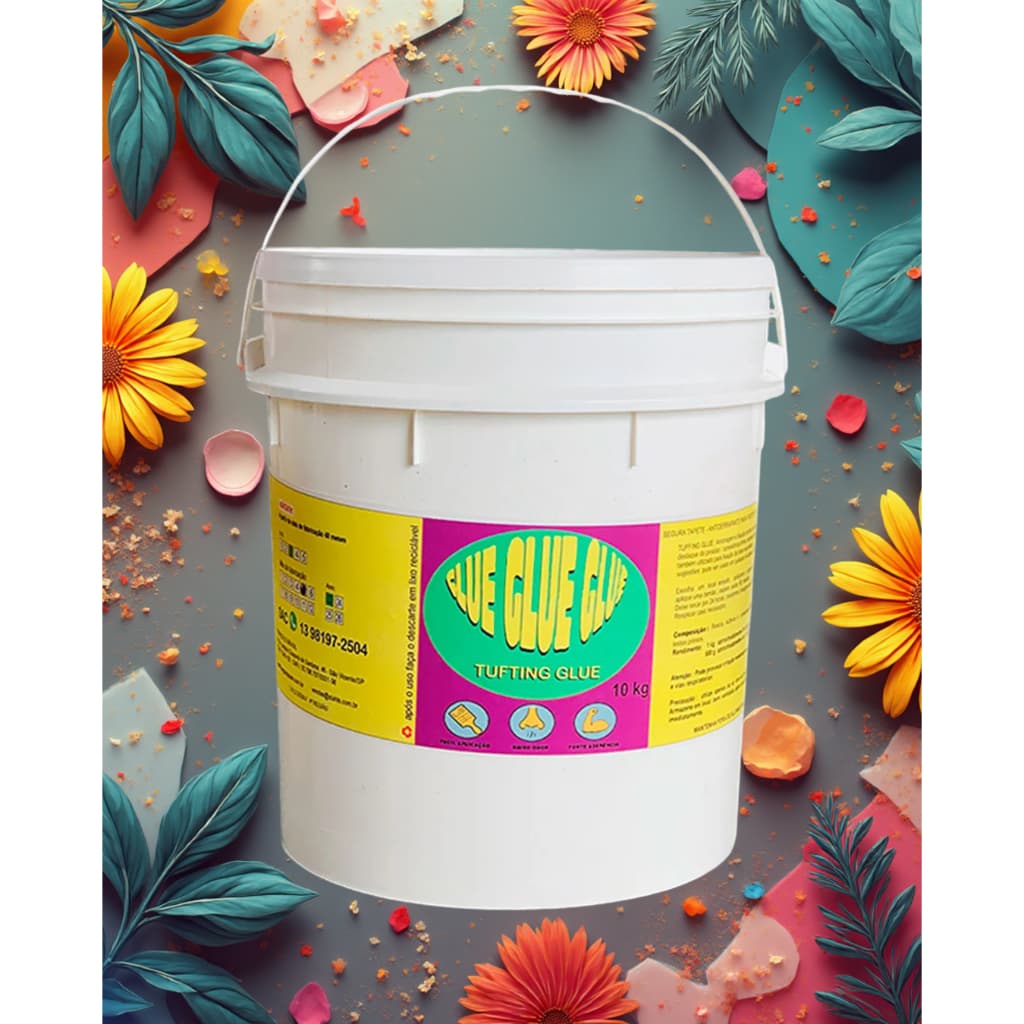 Resina TUFTING GLUE 10 kg para TUFTING, , Punch Needle, Agulha Mágica