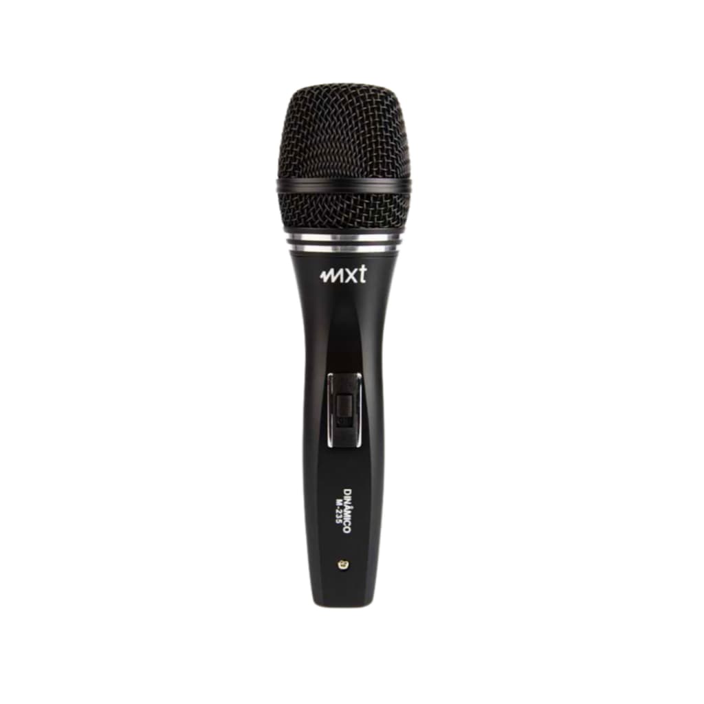 Microfone Dinamico M-235 Black Profissional Cor Preto Preto