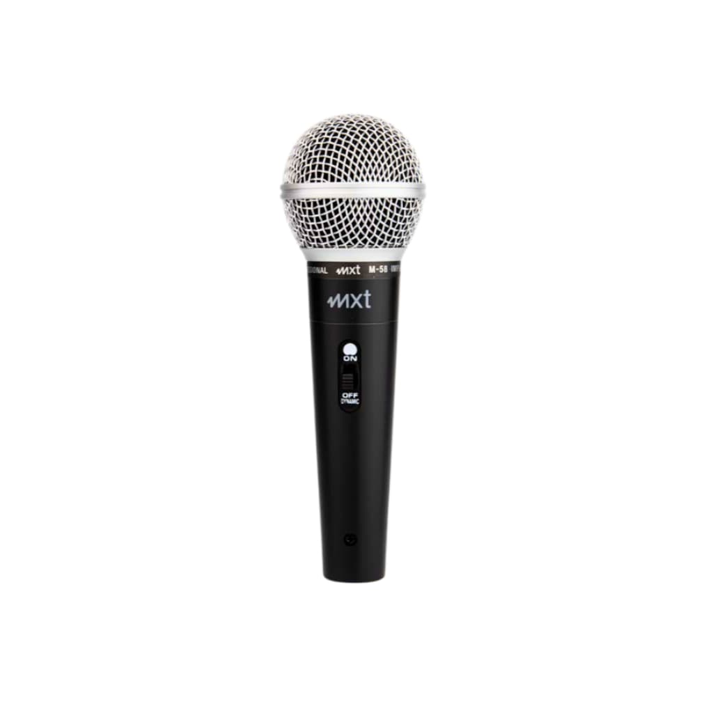Microfone M-58 Dinâmico Cardioide Cor Preto Preto
