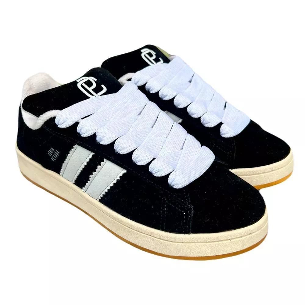 Tênis Casual Super Confortável Sapatênis Chunky Skatista Cadarço Camp Promoção Envio Imediato Outlet