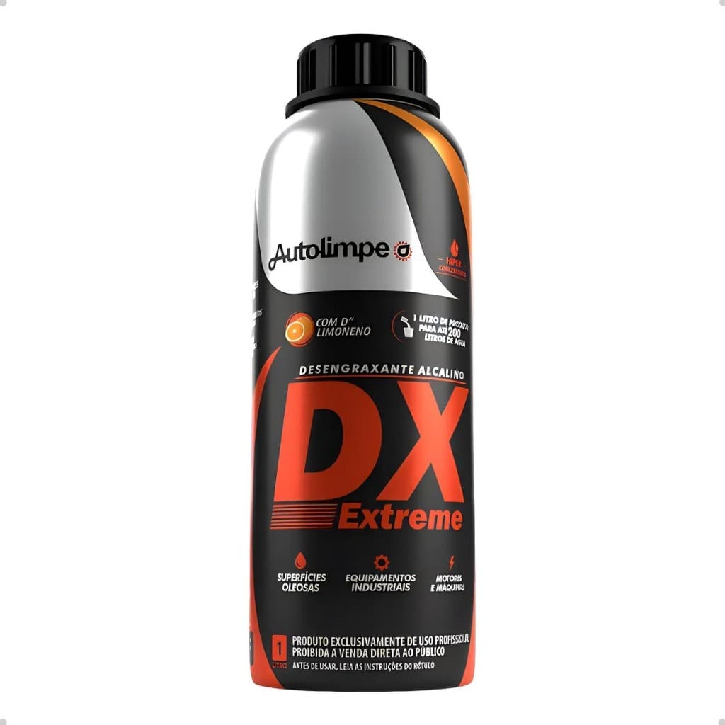 Dx Extreme Detergente Automotivo Desengraxante 1l Autolimpe