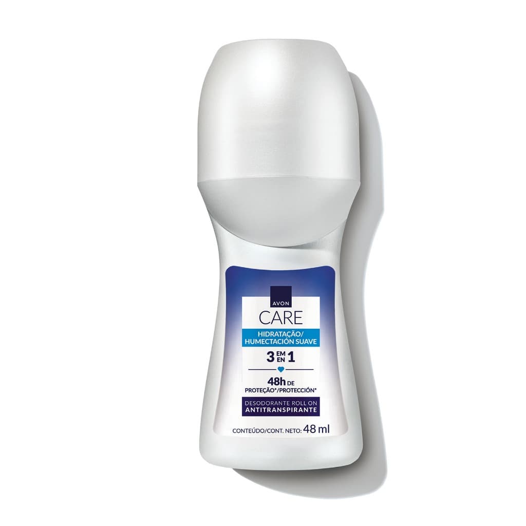 Desodorante Roll-On Antitranspirante 48ml Avon Care Hidratação Suave