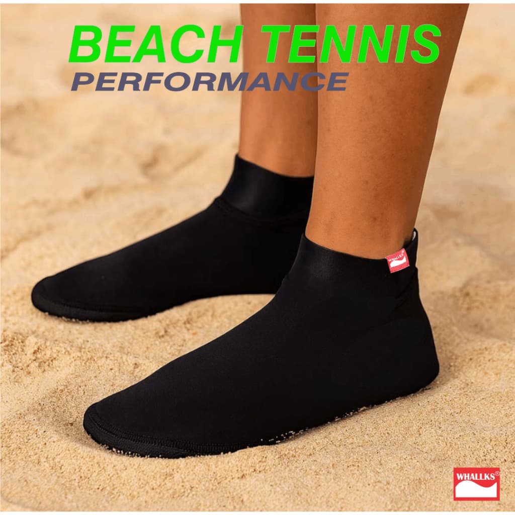 Sapatilha Beach Tennis Meia Antitermica Praia Hibrida Areia Futvolei Antitermica Neoprene Volei Praia
