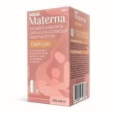 Materna Opti-Lac 30 Cápsulas Pós Parto Nestle