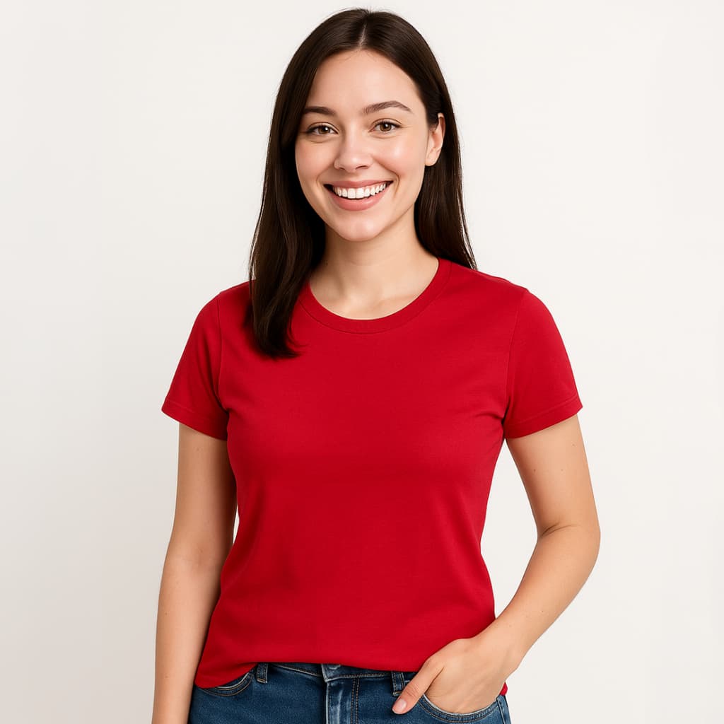 Baby Look 100% Algodão Premium Feminina Blusa