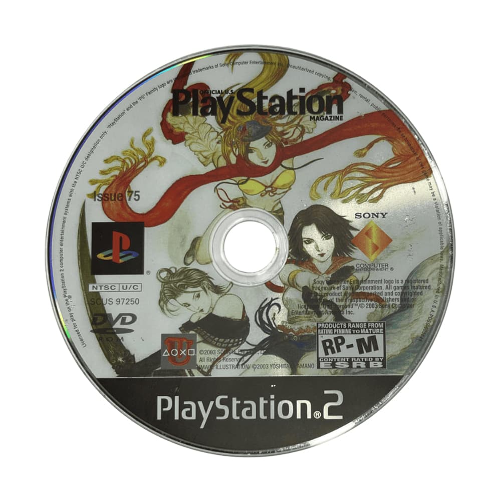 Playstation Magazine 75 (Demos) (Somente Disco) - para PS2 (Seminovo)