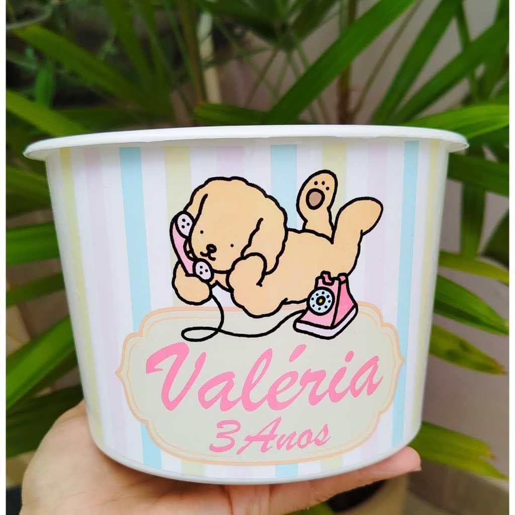 ADESIVO ETIQUETA VINIL LAVÁVEL BALDE DE PIPOCA, PERSONALIZADO EM QUALQUER TEMA.ANIVERSÁRIO CASAMENTO