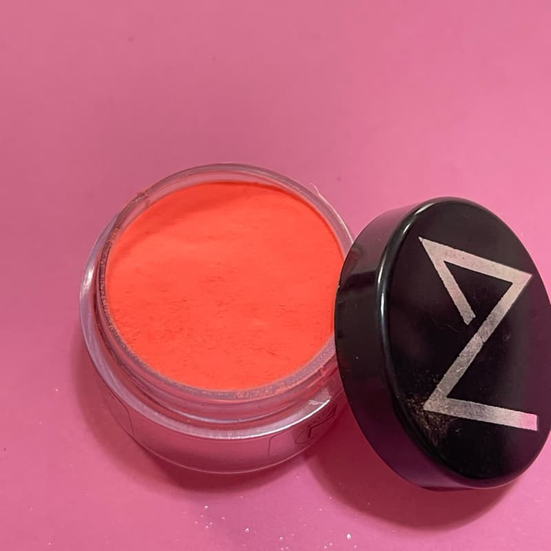 Pó acrílico colorido vermelho neon Magestic 10 g