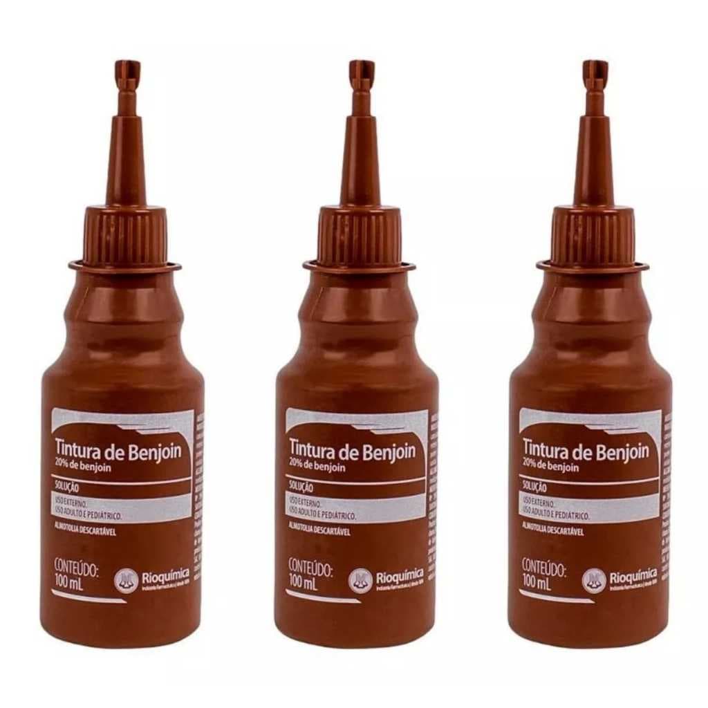 Titura de Benjoim 100ml Rio Quimica C/3