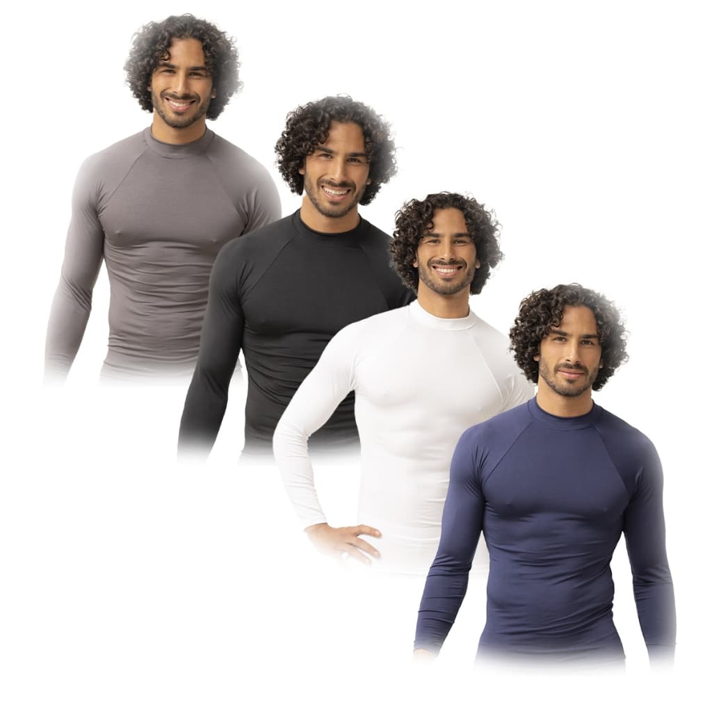Kit 2 Blusa Termica Segunda Pele Unissex Com Proteção Uv 50+