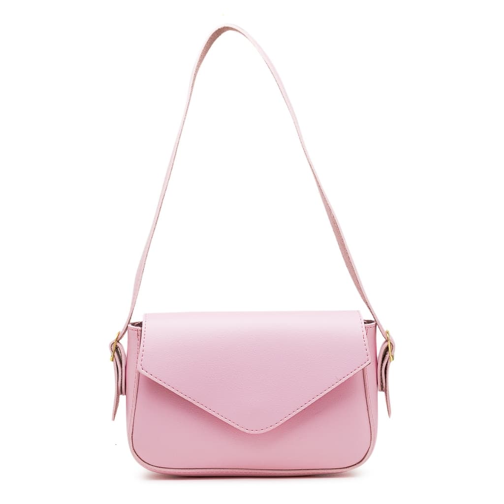 Bolsa Feminina Pequena De Ombro Triangulo Moda Social e Casual