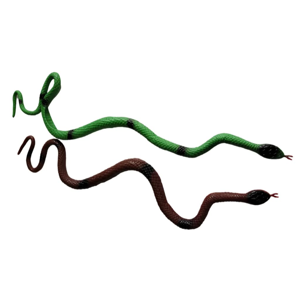 Cobra De Borracha Realística 60 CM Pegadinha Brinquedo