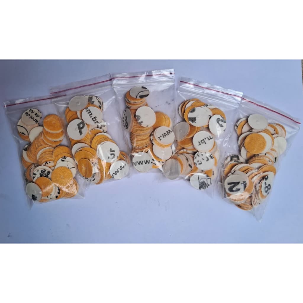 KIT: 5 lixas laminares gramatura 80 unidades:500 Original ALCAR