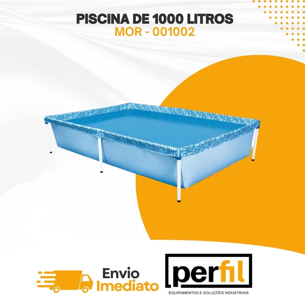 Piscina Infantil 1000 Litros Reforçada Ideal para Crianças