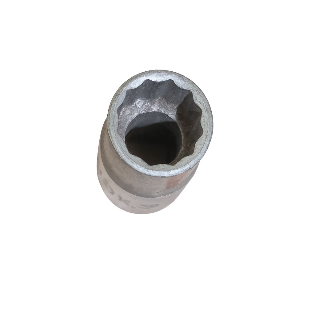 Chave Soquete Gedore Encaixe 1/2" x 27 mm Estriado Cromo Vanádio