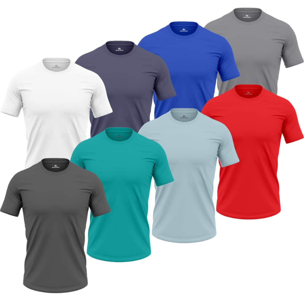 Camisa Masculina Com Proteção Uv+ Manga Curta Dry Fit Academia Treino Corrida Atividade Fisica Ar Livre Dia A Dia