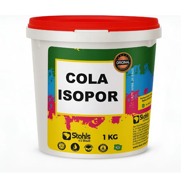 Cola Premium Isopor 1kg Transparente
