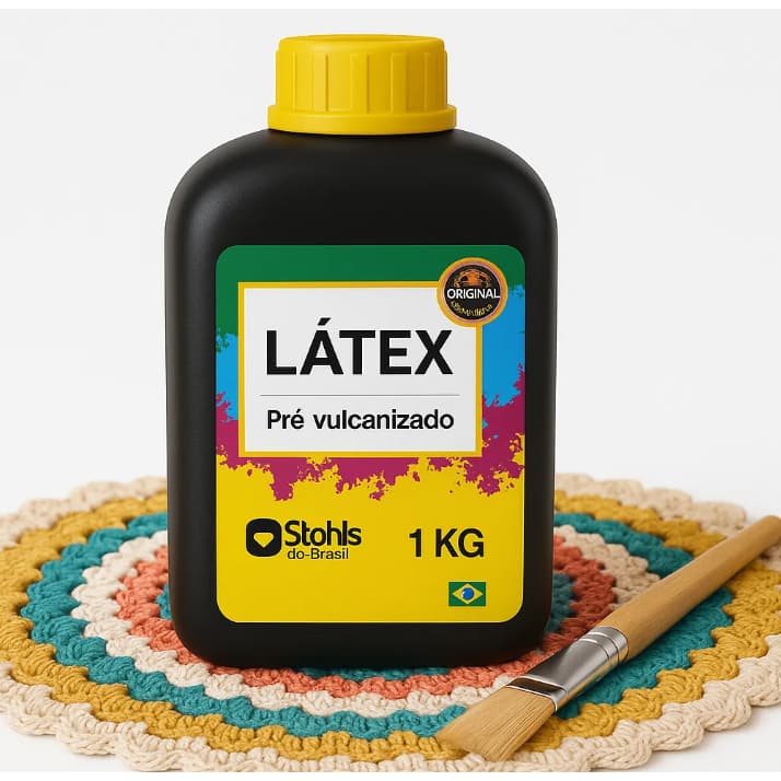 Látex Pré Vulcanizado 1 Litro Stahls Do Brasil